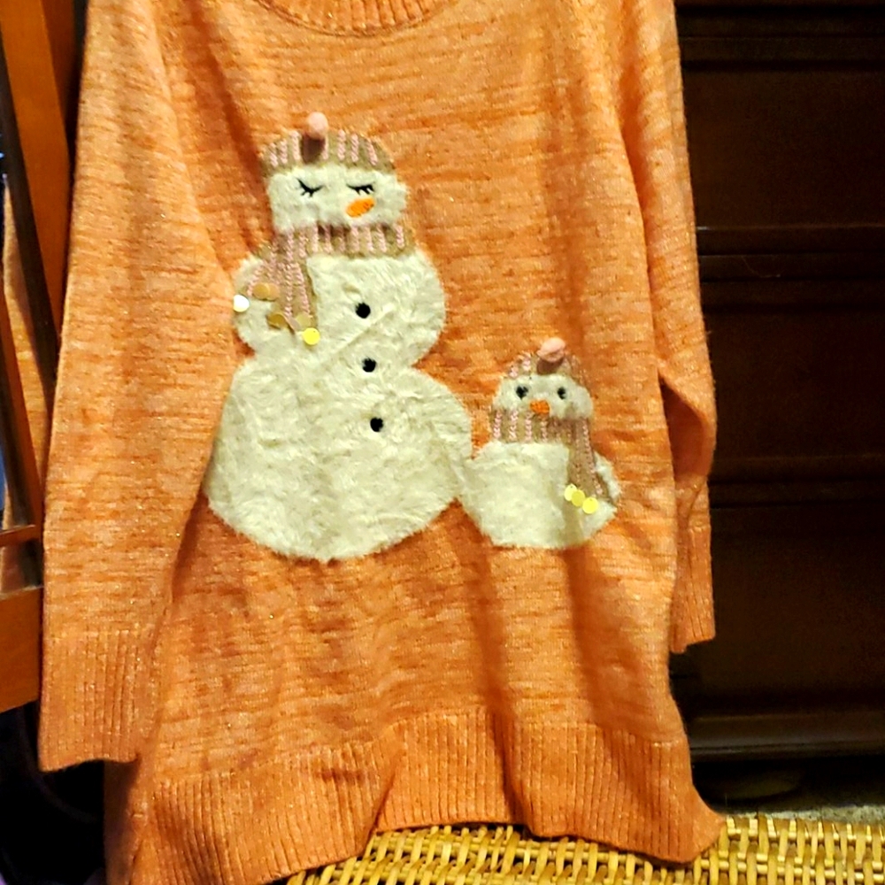 Winter snowman sweater